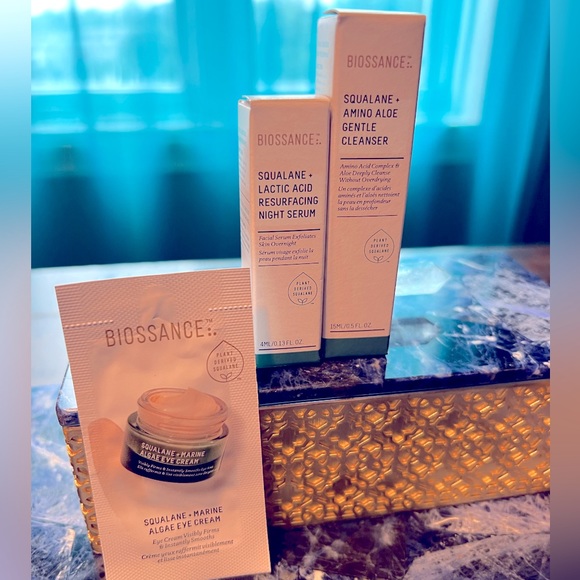 🌱3-piece Biossance Skincare Line, Personalized Sample Set 🪴 - Picture 2 of 4